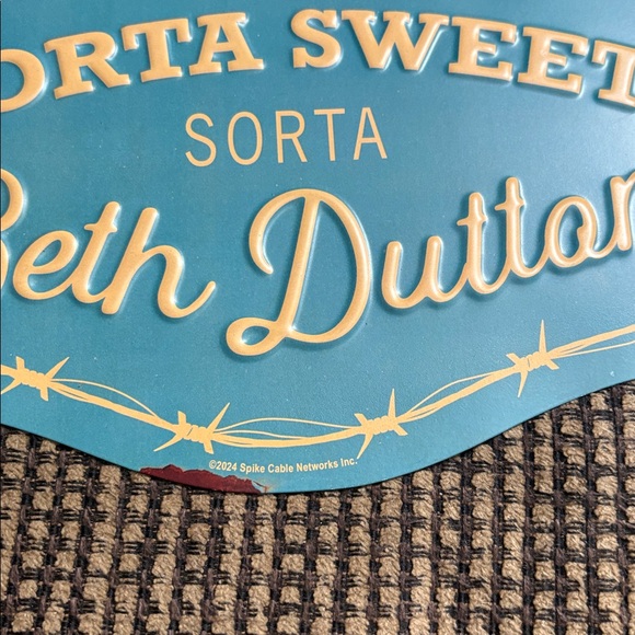 Rustic 'Sorta Sweet' Metal Sign - Picture 2 of 2